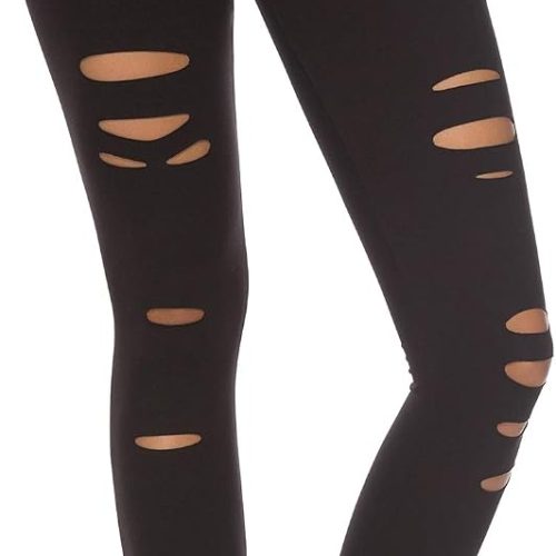 Women High Waisted Cut Out Yoga Pants
