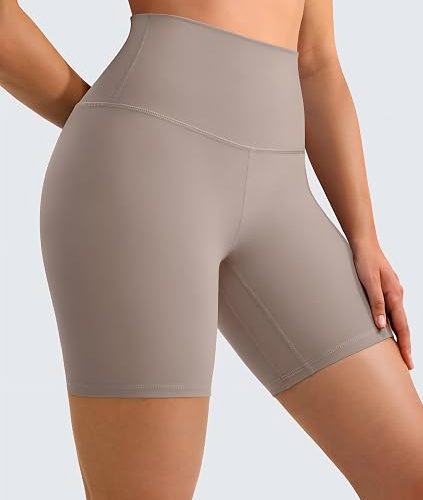 Women High Waisted Soft Yoga Biker Shorts