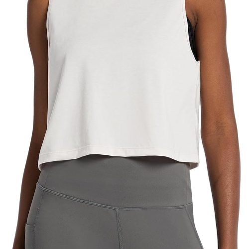 Racerback Yoga Tank Top with Shelf Bra