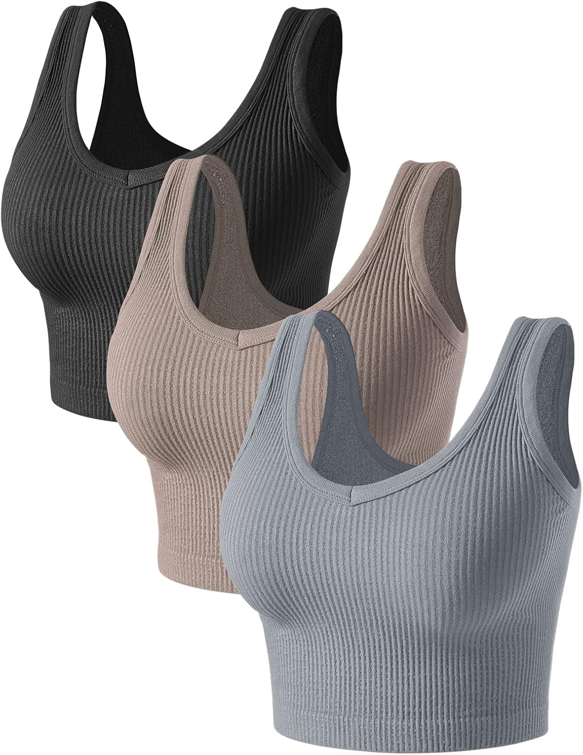 Breathable Quick Dry Yoga Crop Tank Top