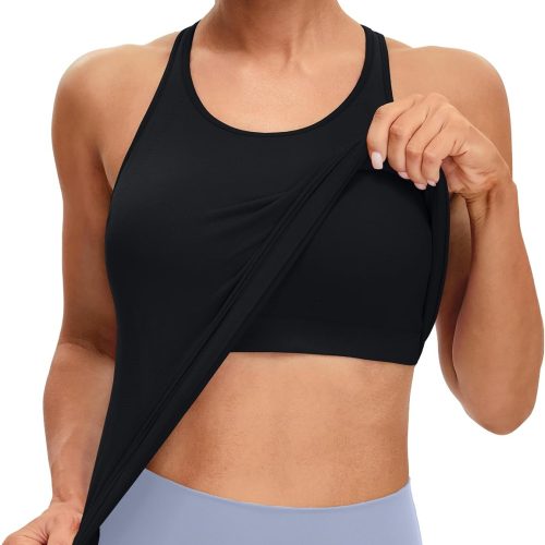 Cloud Soft Seamless Yoga Tank Top with Shelf Bra