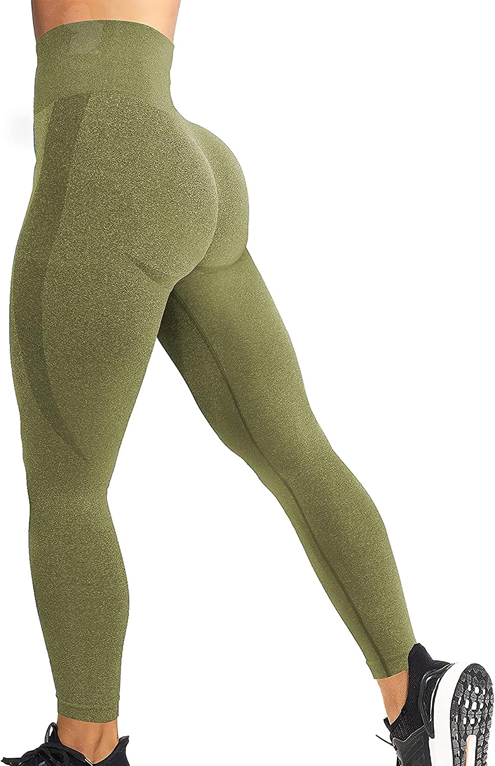 Women High Waisted Seamless Yoga Leggings